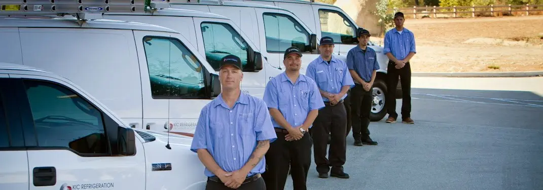 KIC Refrigeration crew ready for Mini Split Repair jobs across Watsonville