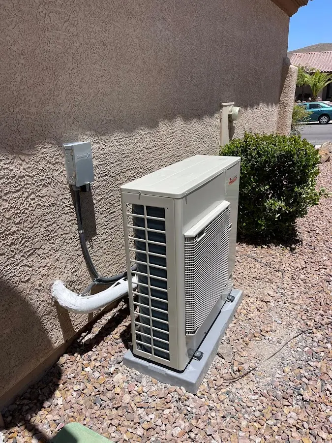 Residential air conditioning condenser unit in Watsonville